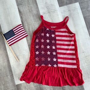 Americana top for girls